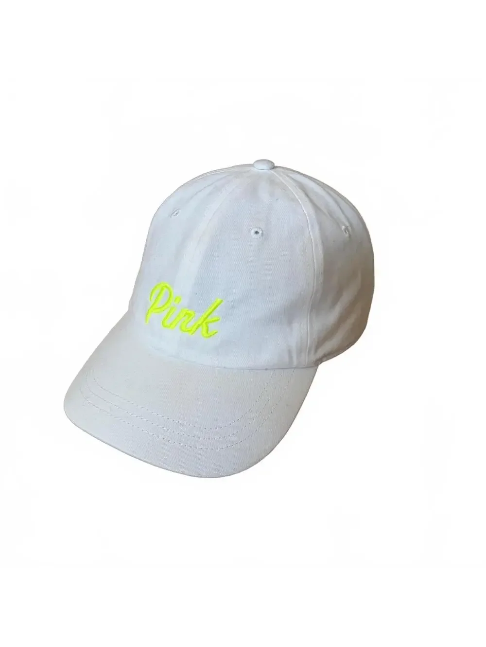 Victoria's Secret Pink Hat Baseball Cap Doing My Thing Adjustable Logo OS NWT